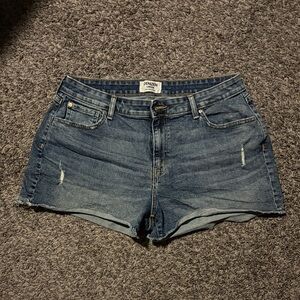 Denizen from Levi's Women's Dark Blue Jean Shorts